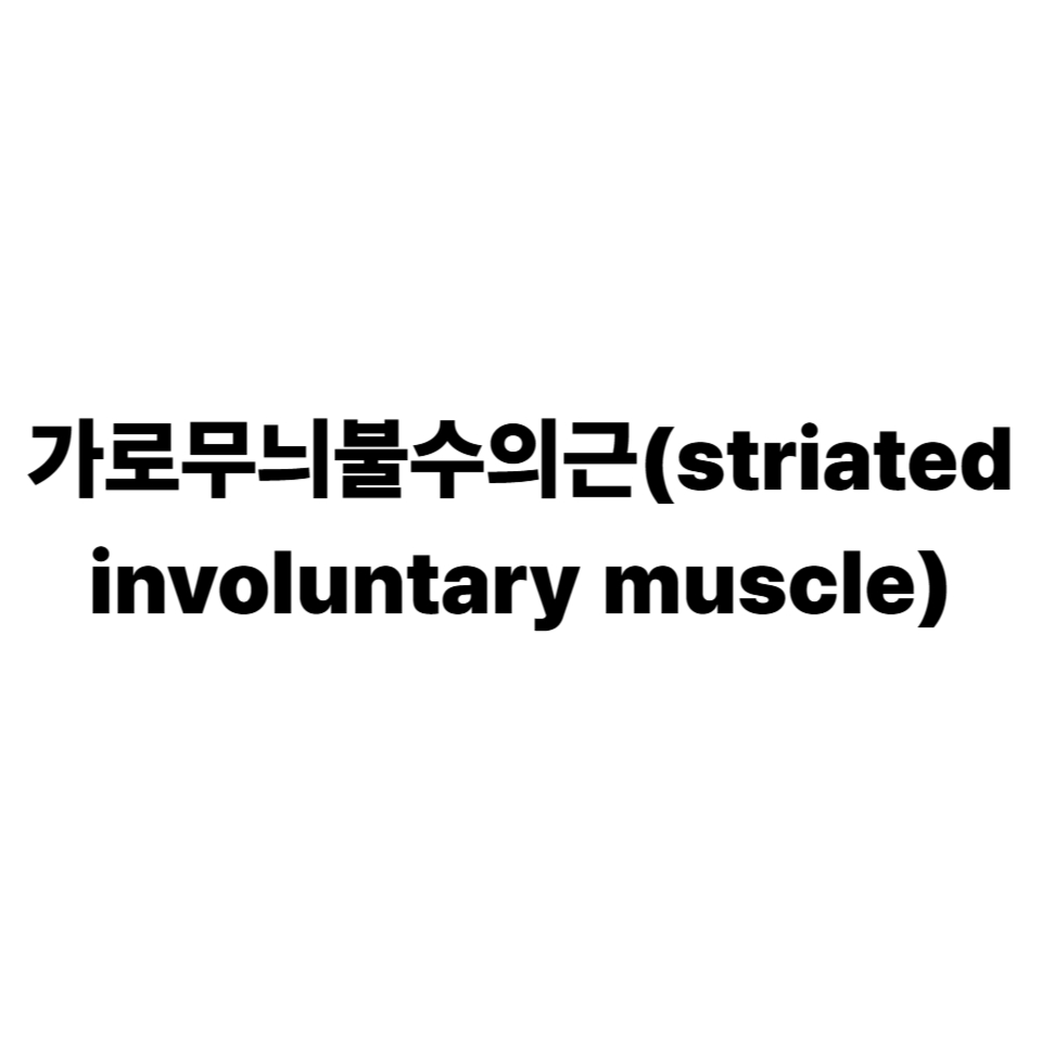 가로무늬불수의근